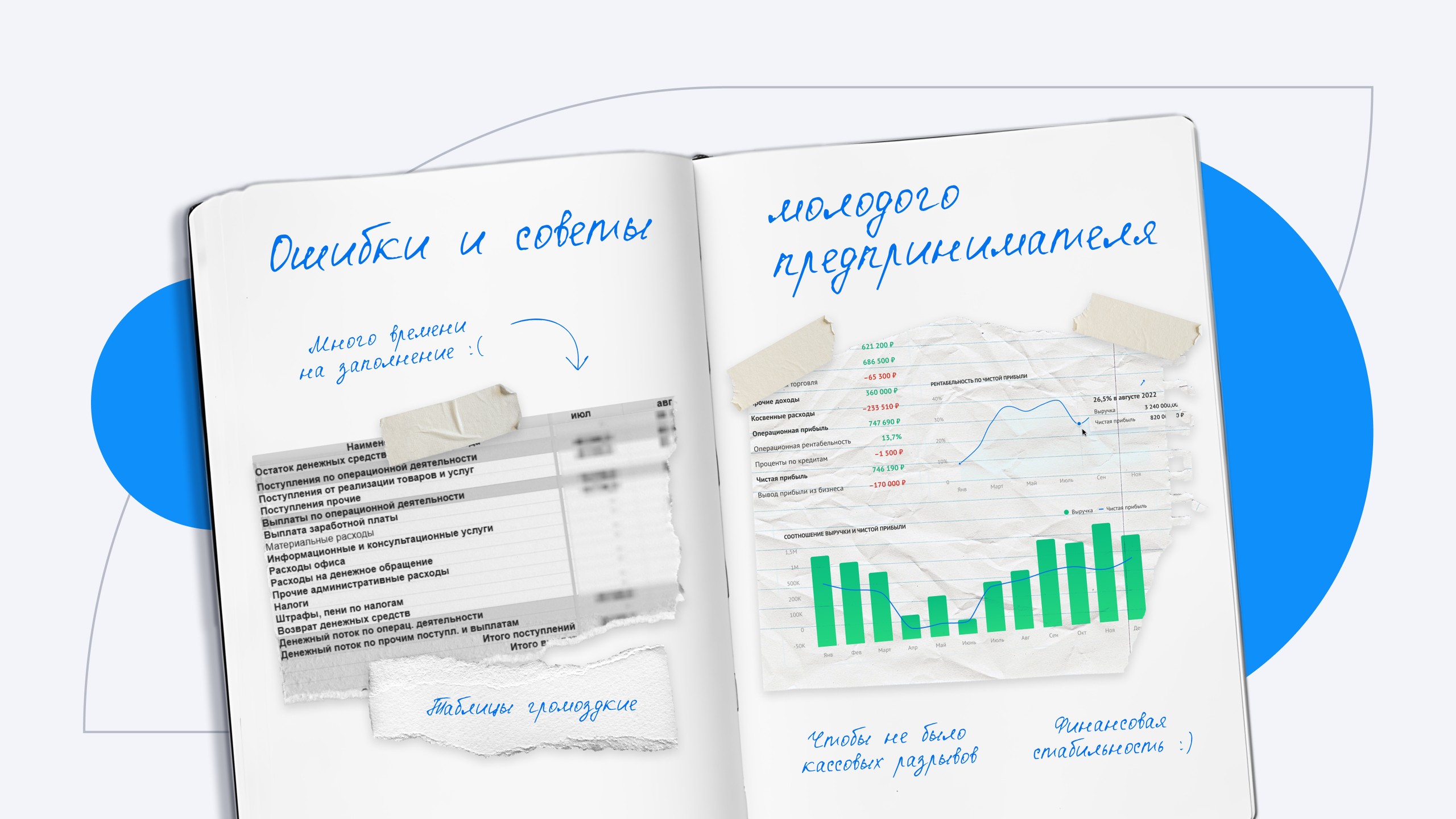 Внедрение финансового учета в агентстве: ошибки и советы молодого предпринимателя